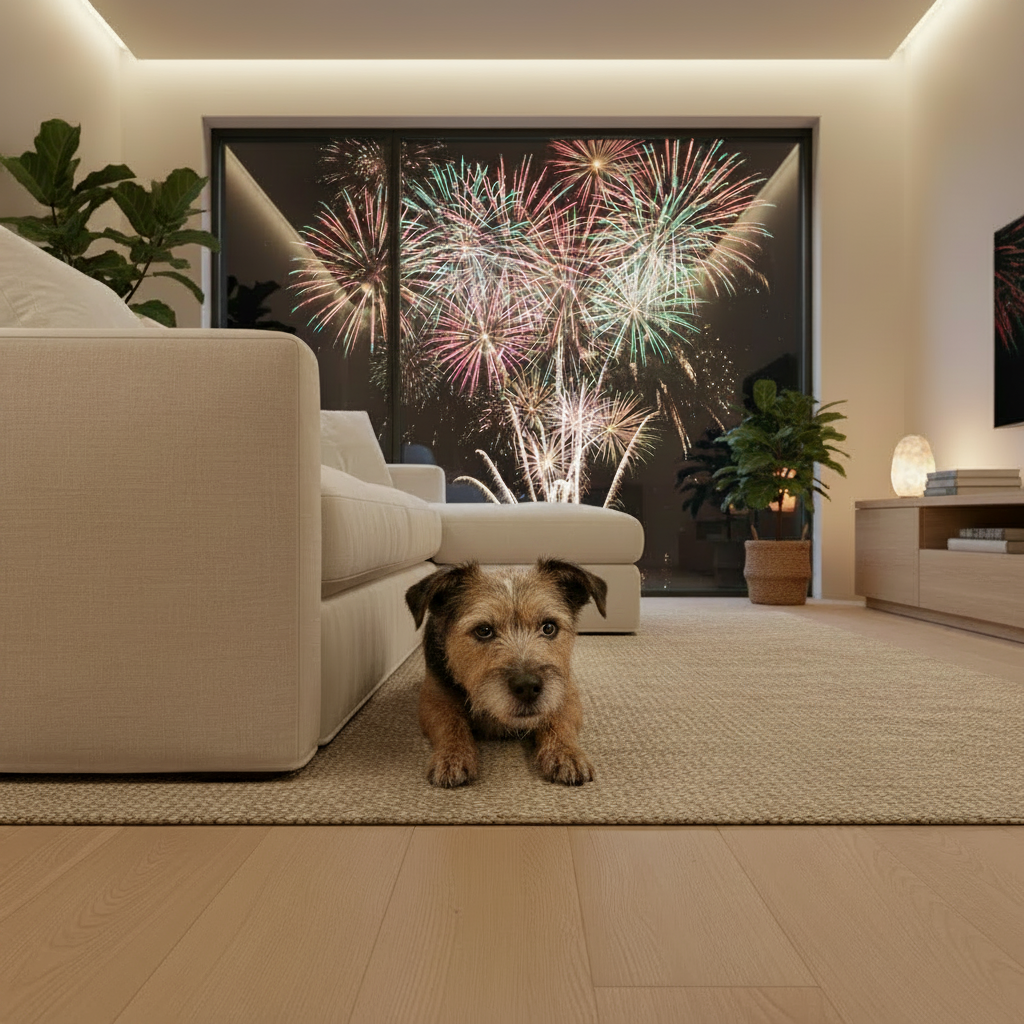 Thunder, Fireworks, and the Vacuum: Helping Dogs Through Loud Noise Anxiety