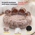 Plush Double Silk Dog Nest Bed