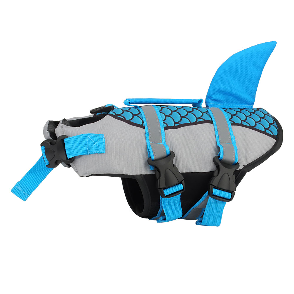 Dog Life Jacket & Swim Jacket — Buoyancy Vest with Rescue Handle