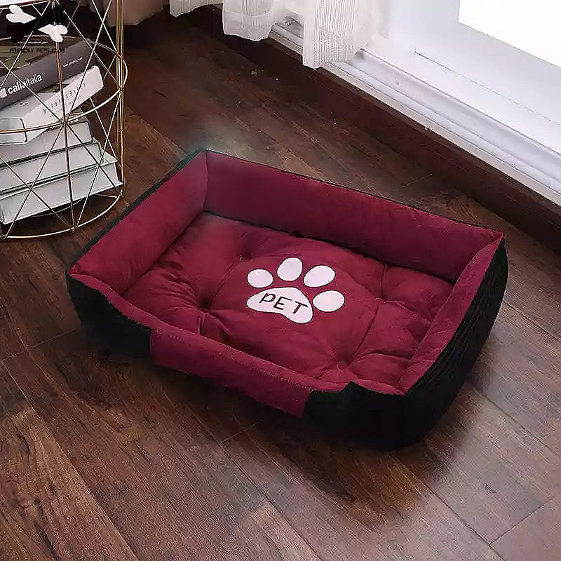 Cozy Pet Nest — Warm Calming Bed for Dogs