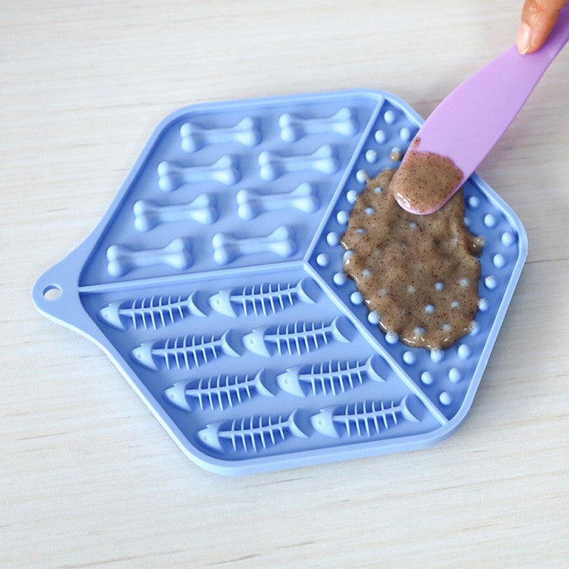 Round Silicone Dog Lick Pad