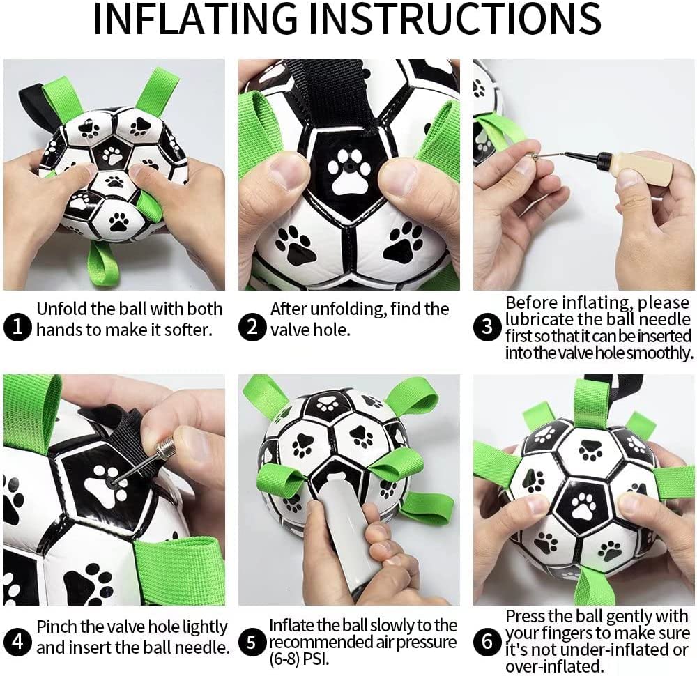 Inflatable Dog Soccer Ball