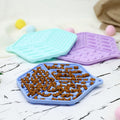 Round Silicone Dog Lick Pad