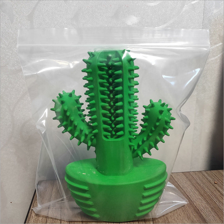 Cactus Molar Chew Stick — Natural Rubber Dog Chew Toy