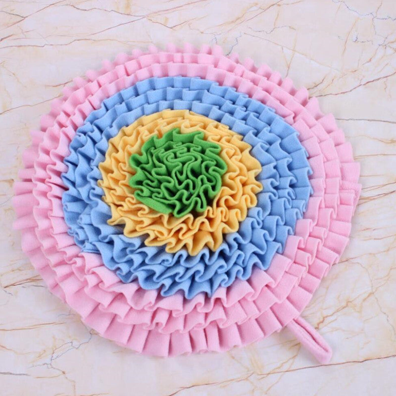 Round Dog Snuffle Sniffing Pad