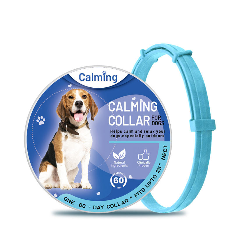 Adjustable Calming Collar for Dogs | Drug-Free Anxiety Relief