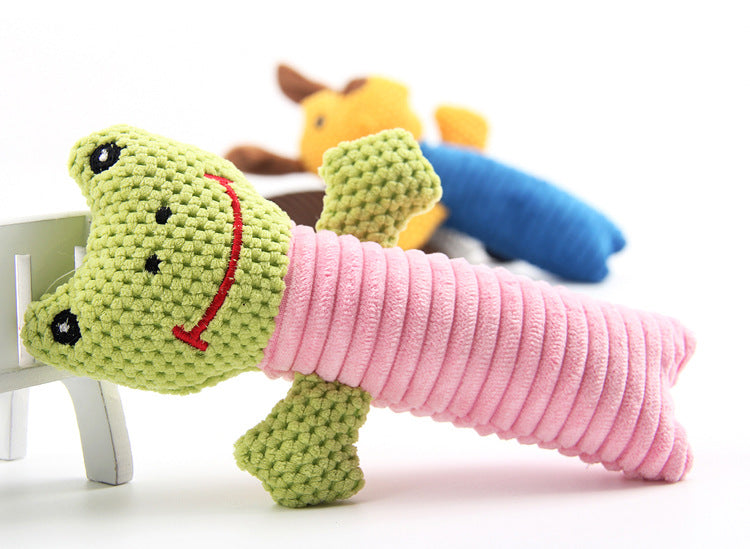 Squeaky Plush Dog Toy