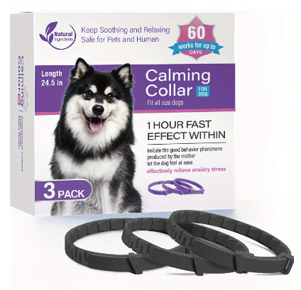 Calming Collar Multi-Pack for Dogs — 3 & 4 Pack Anxiety Relief