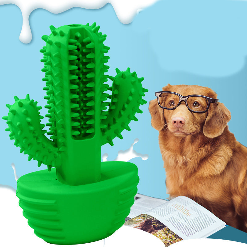 Cactus Molar Chew Stick — Natural Rubber Dog Chew Toy