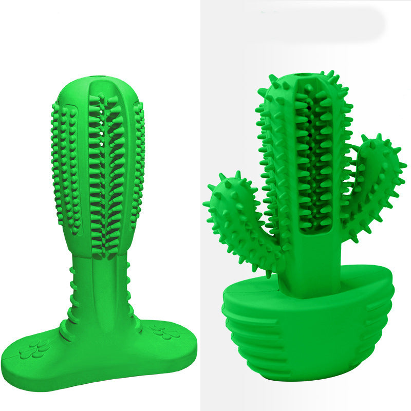Cactus Molar Chew Stick — Natural Rubber Dog Chew Toy
