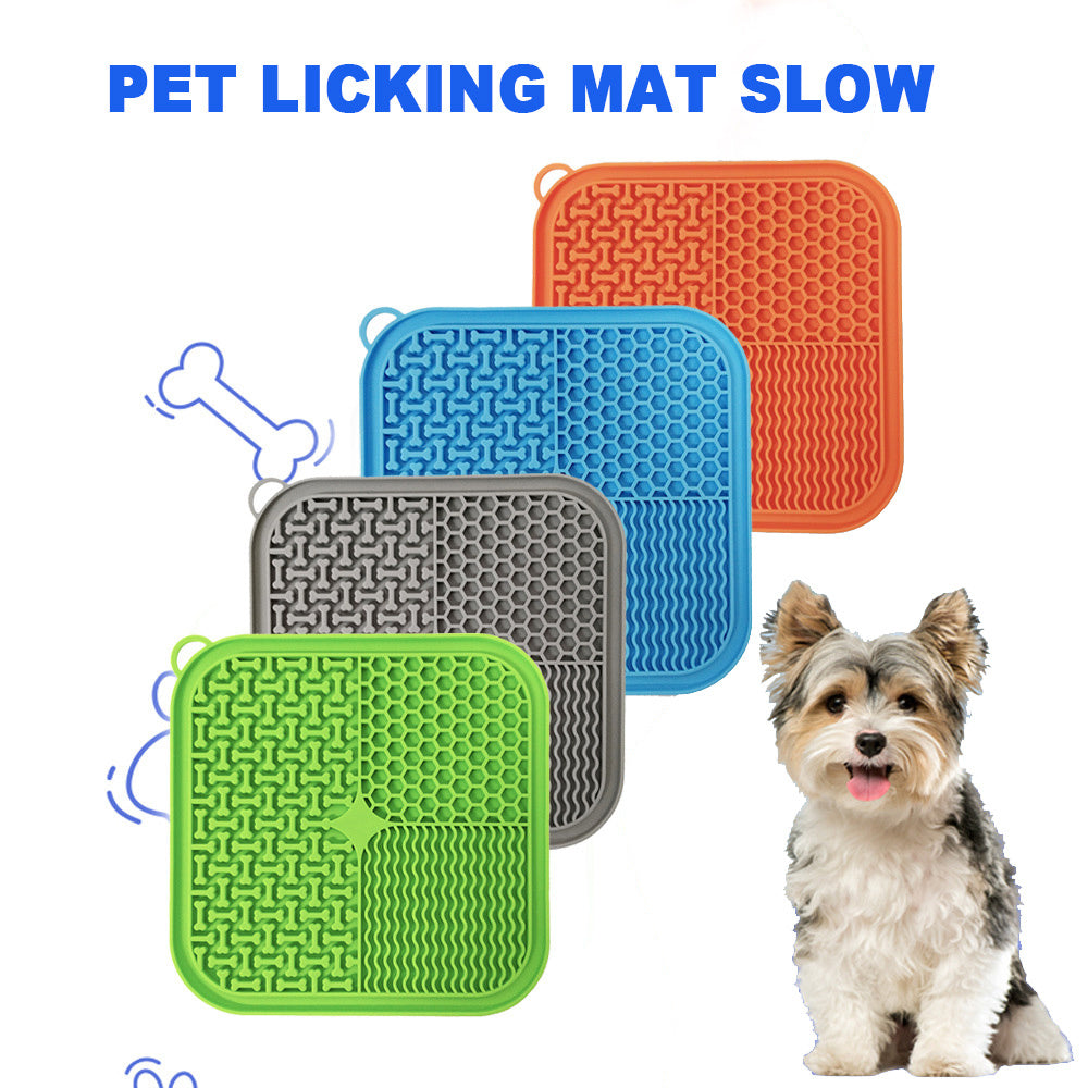 Silicone Lick Mat for Dogs | Slow Feeder & Calming Anxiety Relief Pad