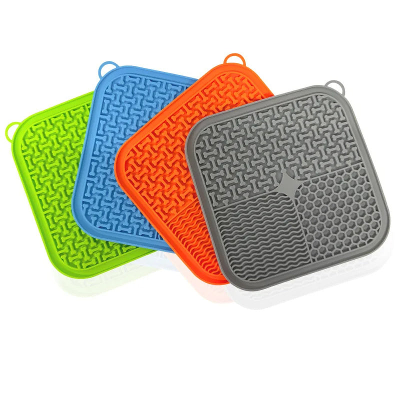 Silicone Lick Mat for Dogs | Slow Feeder & Calming Anxiety Relief Pad