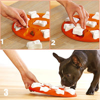 Puppy Puzzle Slow Feeder & Enrichment Toy | Interactive Dog Puzzle for Calm, Confident Pups