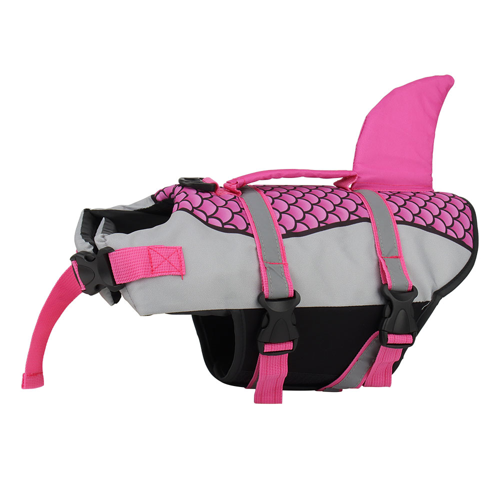 Dog Life Jacket & Swim Jacket — Buoyancy Vest with Rescue Handle