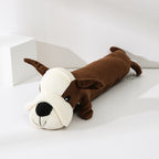 Plush Squeaky Dog Toy — Lying Dog Shape