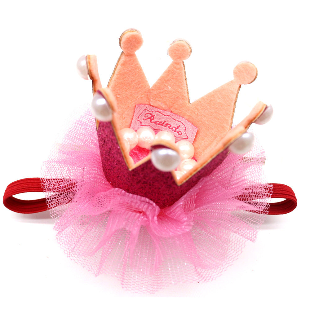 Dog Princess Crown Birthday Hat