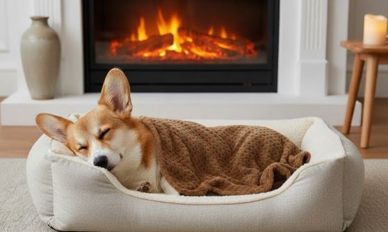 Coral Fleece Dog Blanket