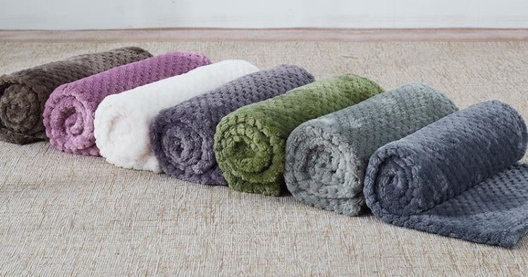 Coral Fleece Dog Blanket