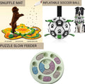 Energy Burner Box | Puppy Puzzle Slow Feeder, Flower Snuffle Mat , Inflatable Dog Soccer Ball