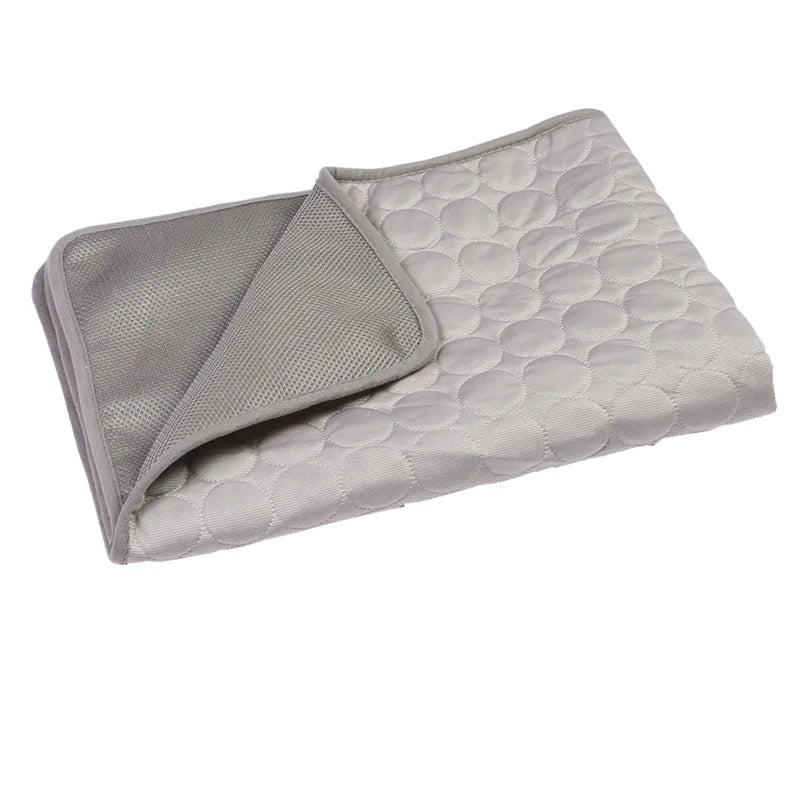 The Ultimate Calm Bundle | Cool Core Cooling Mat & Paw Print Blanket