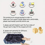 Plush Dog Bed Sofa