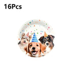 Dog Birthday Party Decoration Set