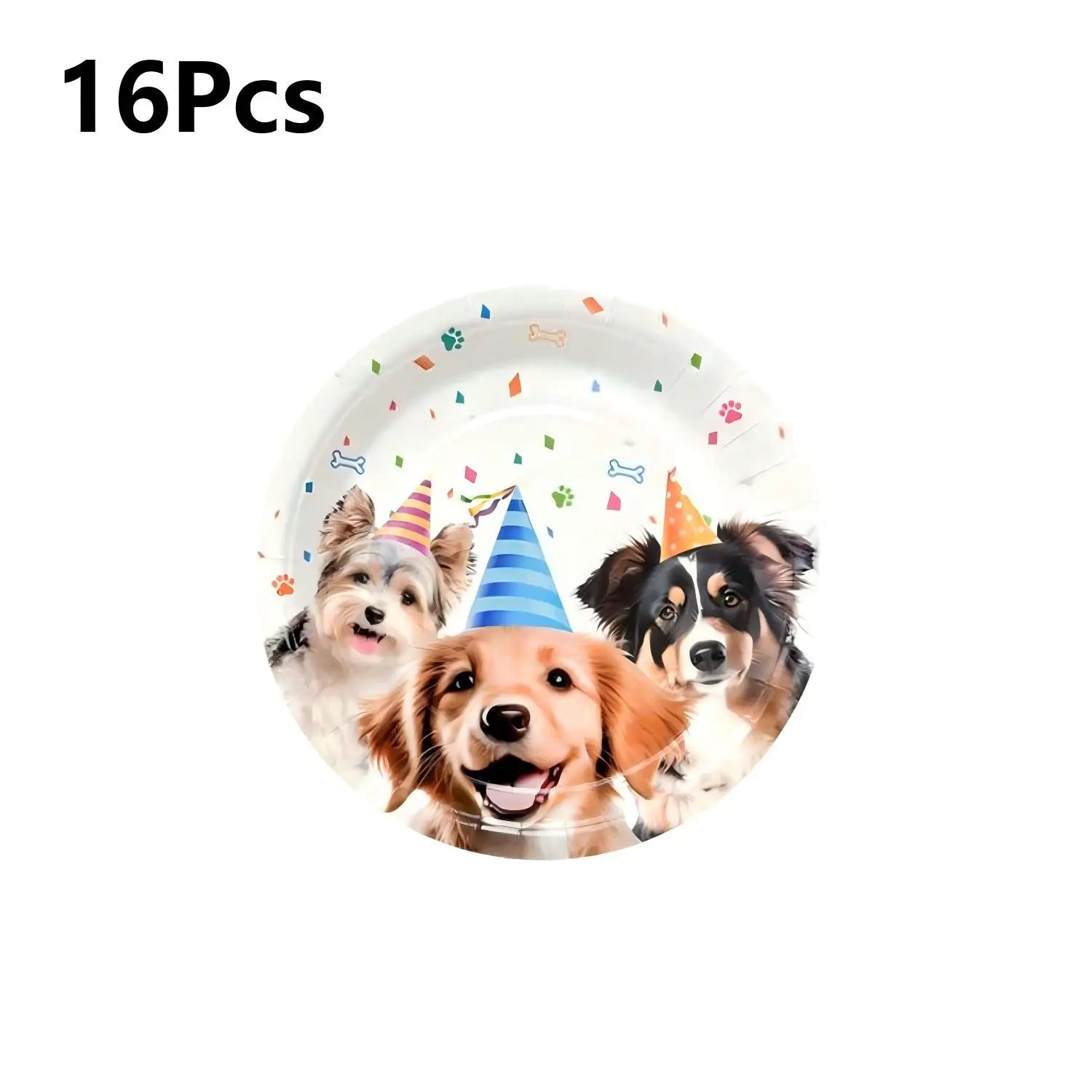 Dog Birthday Party Decoration Set