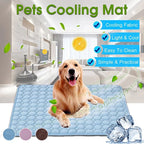 The Ultimate Calm Bundle | Cool Core Cooling Mat & Paw Print Blanket