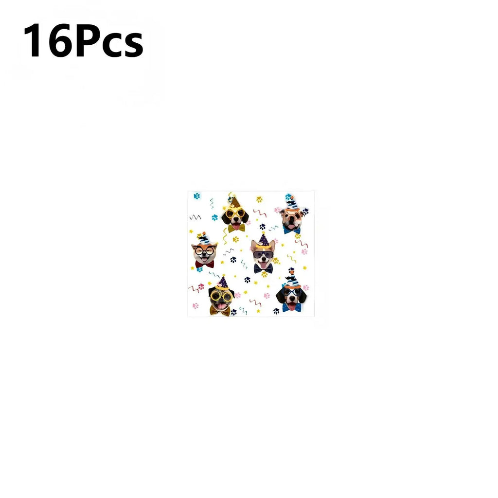 Dog Birthday Party Decoration Set