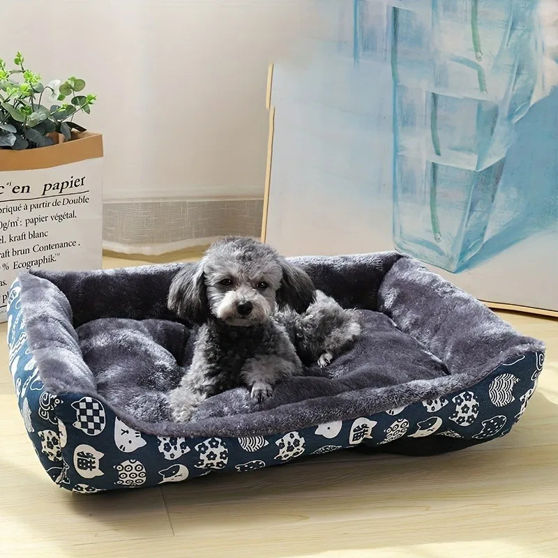 Plush Dog Bed Sofa