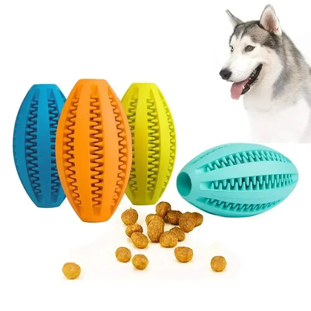 Natural Rubber Snack Ball Dog Chew Toy
