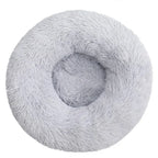 Plush Round Calming Dog Bed