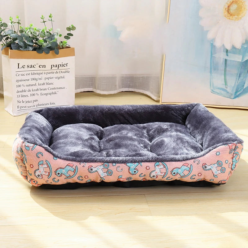 Plush Dog Bed Sofa