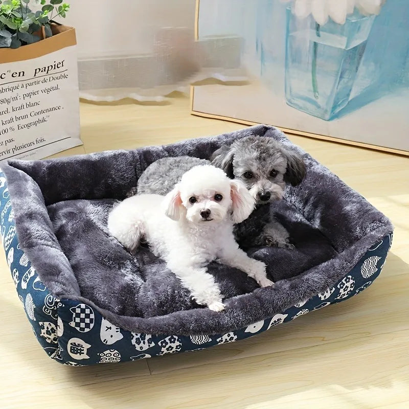 Plush Dog Bed Sofa