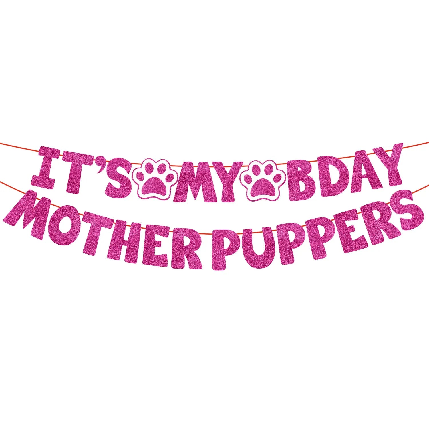 Funny Dog Birthday Banner