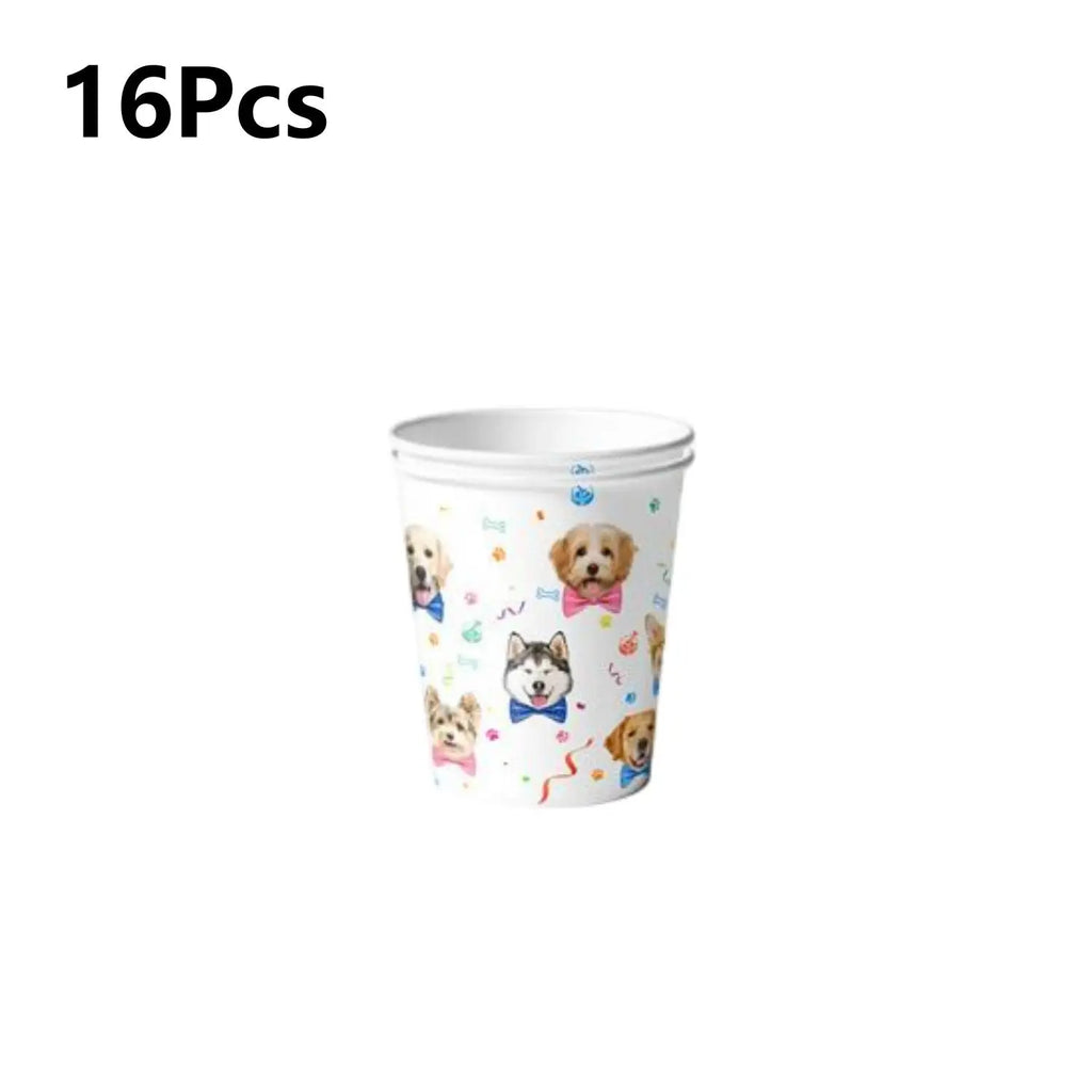 Dog Birthday Party Decoration Set