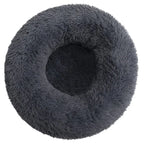 Home Alone Anxiety Kit | Plush Round Calming Bed, Anxiety Blanket & Natural Rubber Chew Toy