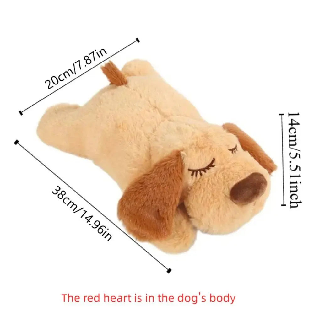 Heartbeat Comfort Pup | Anxiety Relief Plush Toy for Dogs