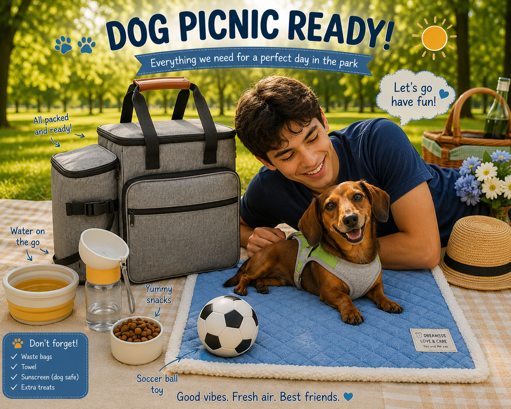 Dog Travel Bag | Oxford Carry-All for Every Adventure