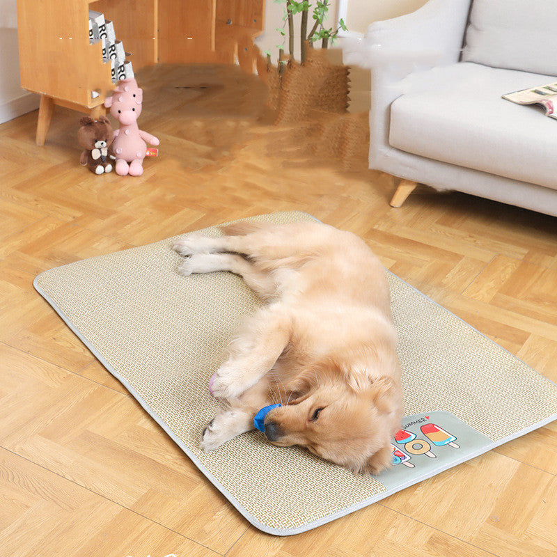 Summer Ice Cream Dog Cooling Mat