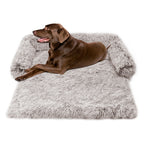 Plush Long-Hair Dog Bed & Kennel Mat
