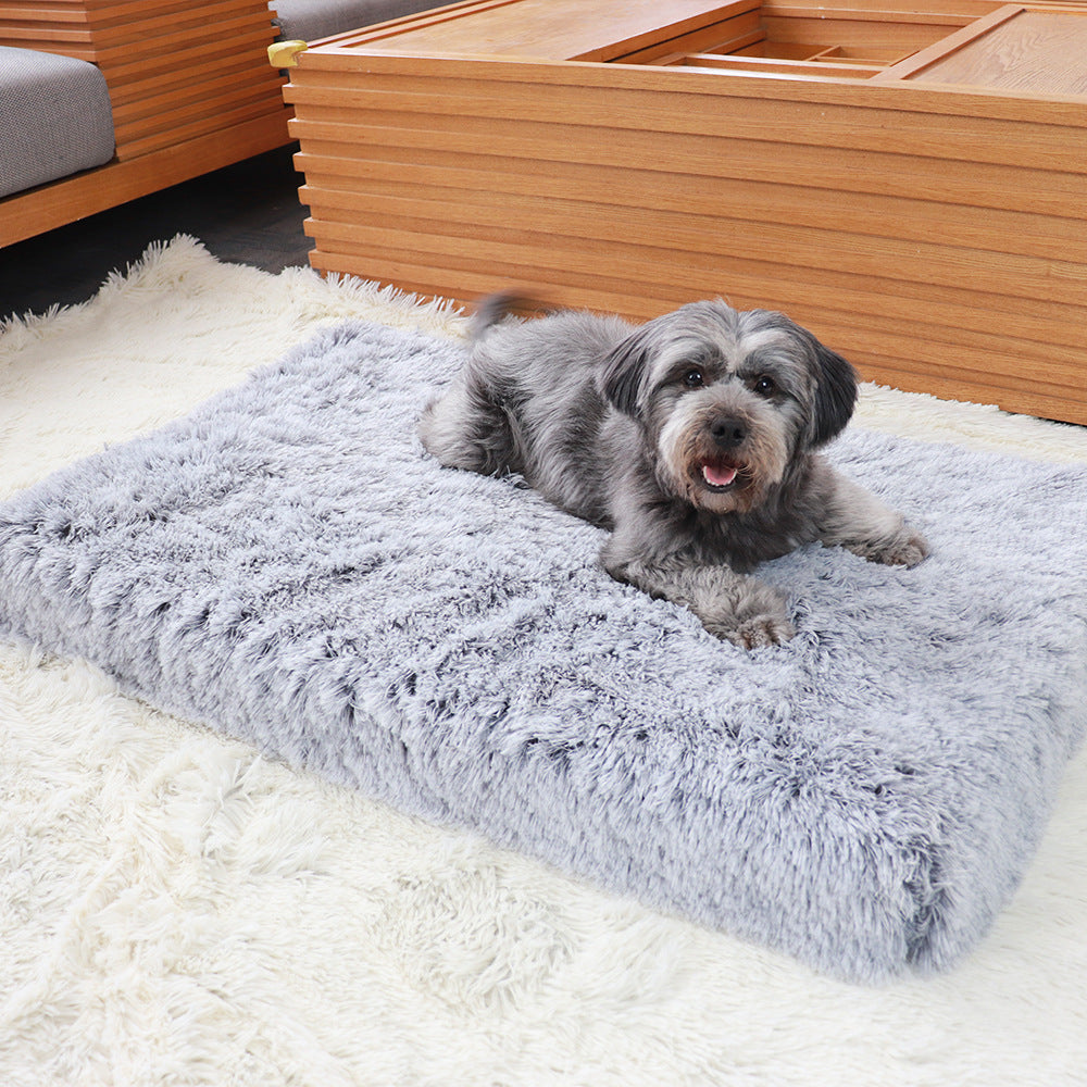 Memory Foam Plush Dog Mat