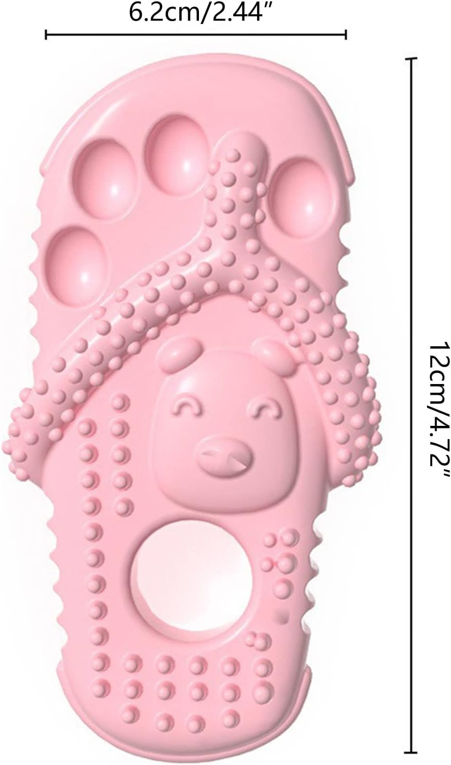 Rubber Chew Toy — Teething & Dental Toy for Dogs of All Sizes
