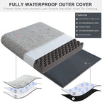 Memory Foam Plush Dog Mat