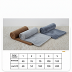 Coral Fleece Dog Blanket - 3 Colors