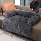 Plush Long-Hair Dog Bed & Kennel Mat