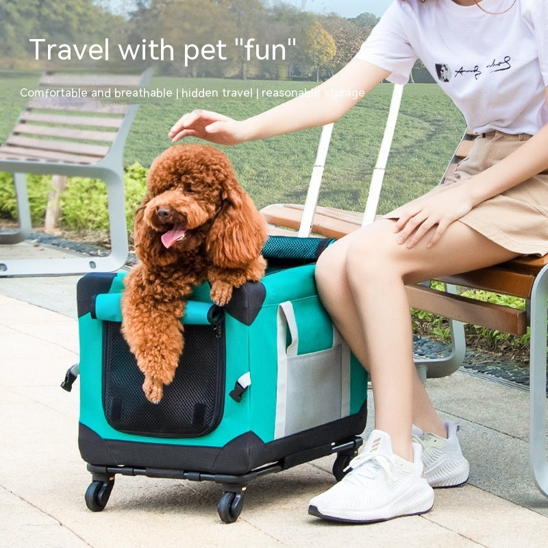 Dog Travel Trolley Carrier Bag