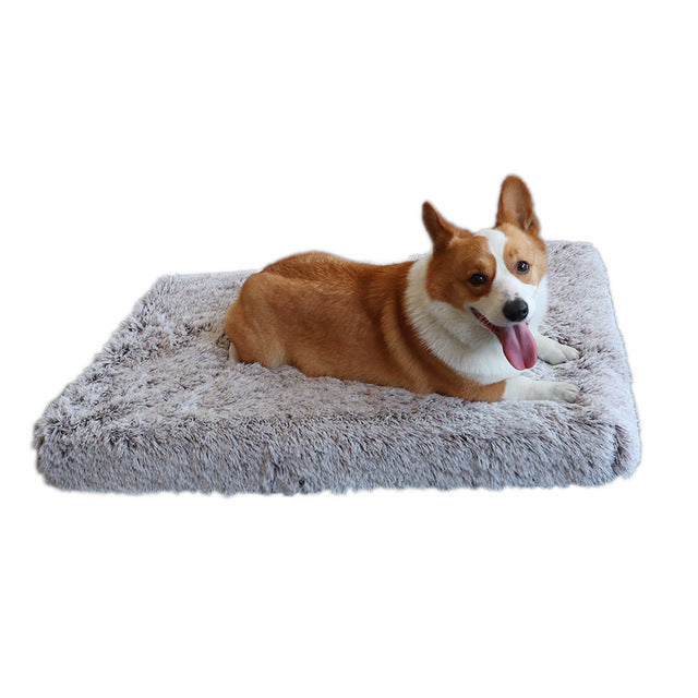 Memory Foam Plush Dog Mat