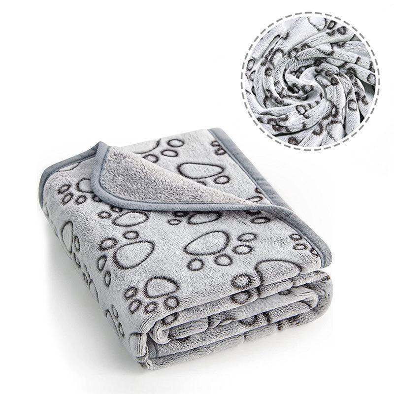 The Ultimate Calm Bundle | Cool Core Cooling Mat & Paw Print Blanket