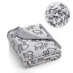 The Ultimate Calm Bundle | Cool Core Cooling Mat & Paw Print Blanket